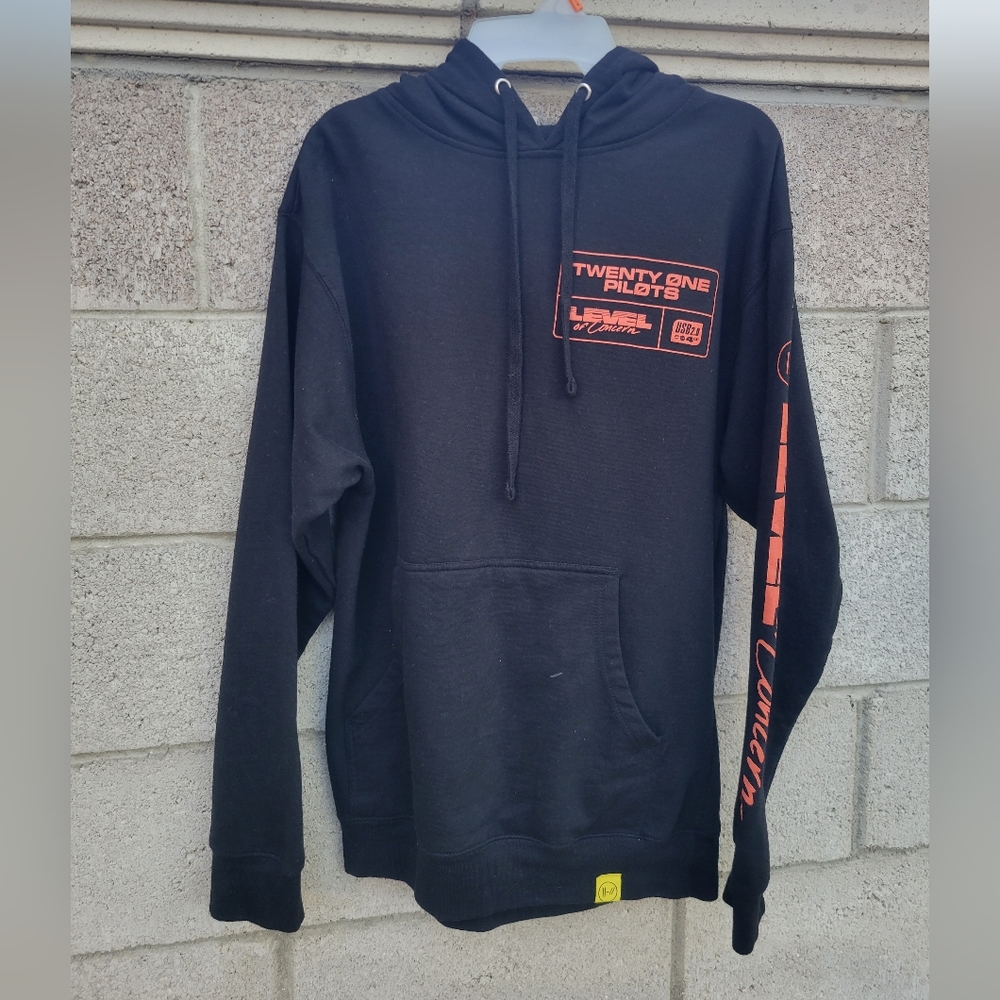 Twenty One Pilots Level of Concern Medium Hoodie
